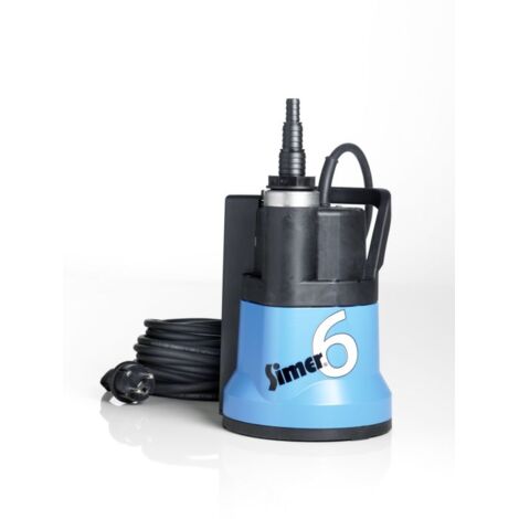Pompe de drainage à ventouse plate Jung Simer 6S, avec commande de niveau