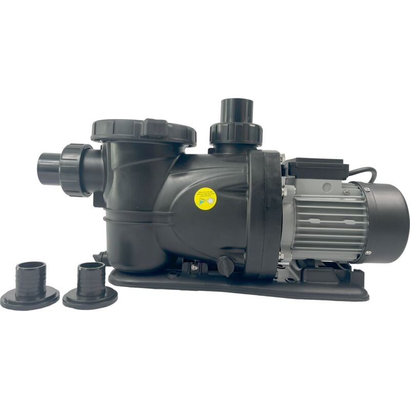 Pompe de filtration auto amorçante - 17m3/H - Préfiltre inclus 600 w - Noir - Waterclip