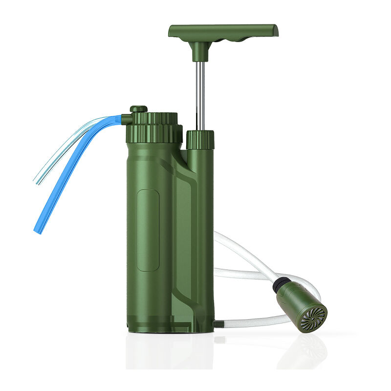 Lifcausal - Pompe de filtration d'eau à osmose inverse portable Système de purification d'eau extérieur Équipement de survie pour le camping