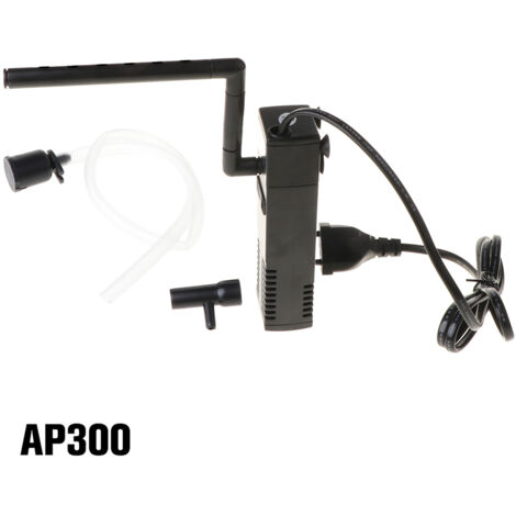 Pompe de filtration d'eau silencieuse pour aquarium avec ventouses, idéale pour les reptiles et les aquariums. - AquaForge