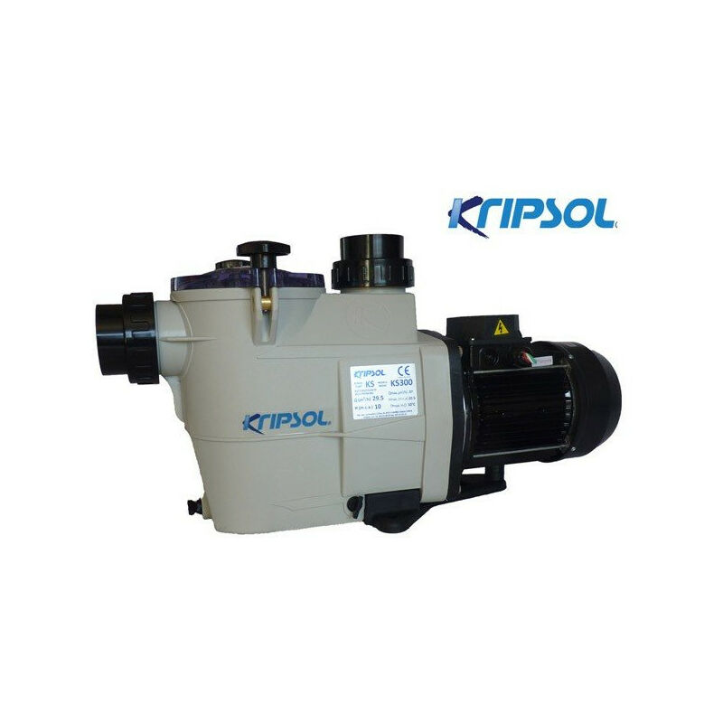 Kripsol - Pompe de piscine ks - Pompe: Triphasé - Débit pompe piscine: 15,4 m³/h - 1 cv