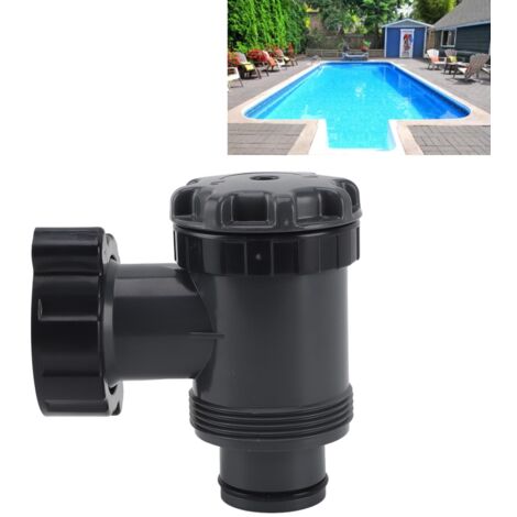 Pompe de filtration pour piscine avec vanne piston 38mm - Remplacement valve de piston pour connexion pompe piscine-AUTRES