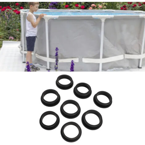 Pompe de filtration pour piscine Joints L et O Compatibles avec les filtres à sable Intex Pièces de rechange pour moteur 8 pièces