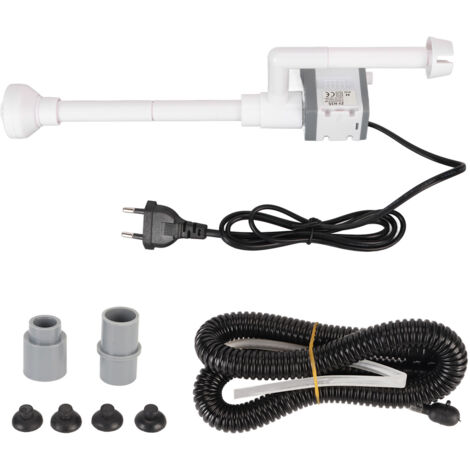 Pompe de filtration silencieuse pour aquarium avec circulation d'eau, protection contre la corrosion et oxygénation. Prise européenne 220 V. - AquaForge