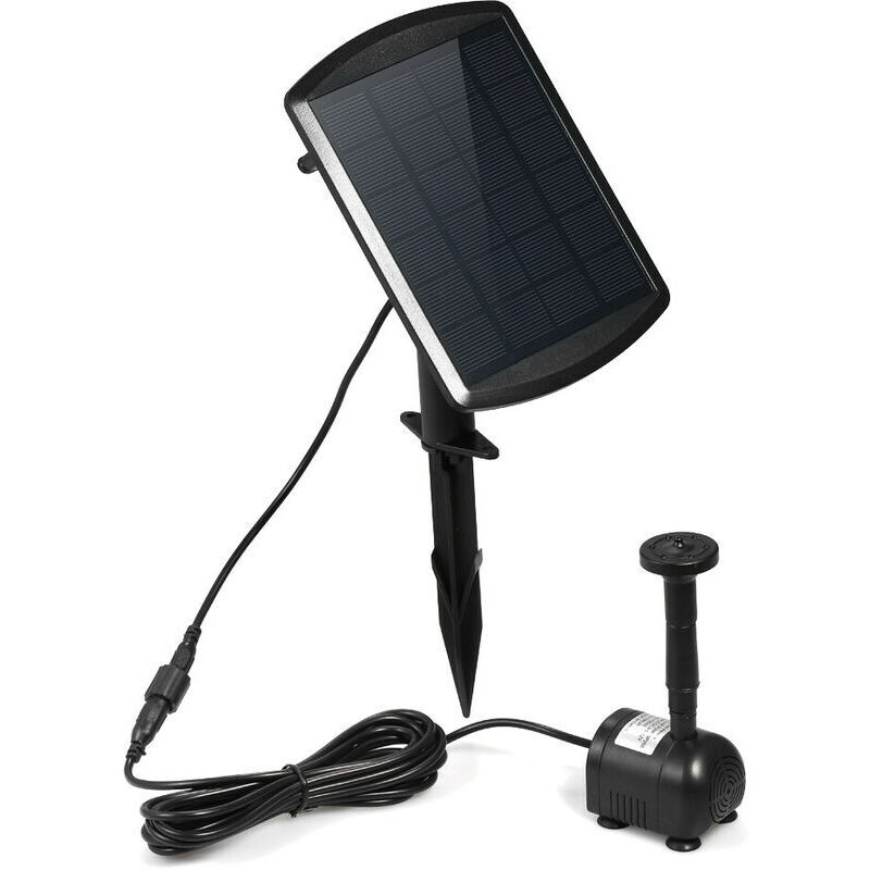 Ayyqh - Pompe de fontaine solaire fontaine de paysage solaire 6V 1.8W équipement pompe à eau solaire fontaines de jardin fontaine décorative