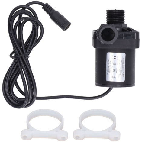 Pompe de fontaine submersible 12V, 20W, débit 800L/h, silencieuse et économique pour bassins