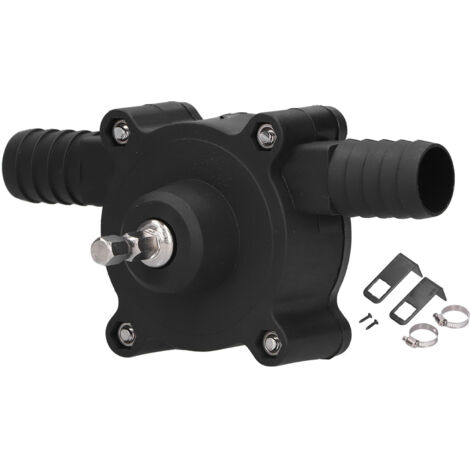 Pompe de forage électrique manuelle, transfert d'eau, auto-amorante, Portable pour huile, kérosène, Diesel