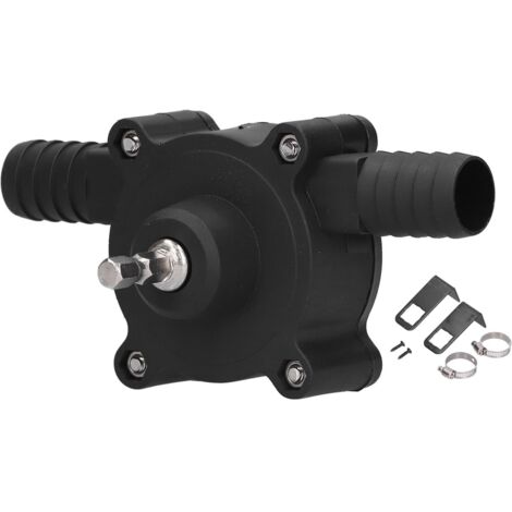 Pompe de Forage électrique Manuelle, Transfert D'eau, Auto-amorçante, Portable avec une capacité de Débit élevée pour L'huile, le Kérosène, le, Idéale pour les Liquides Légers