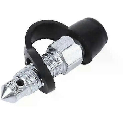 Pompe de frein universelle multi-tailles pour voitures, motos et Kawasaki (Kawasaki, Suzuki, Honda). Vis de purge d'étrier de frein avec vis d'échappement.