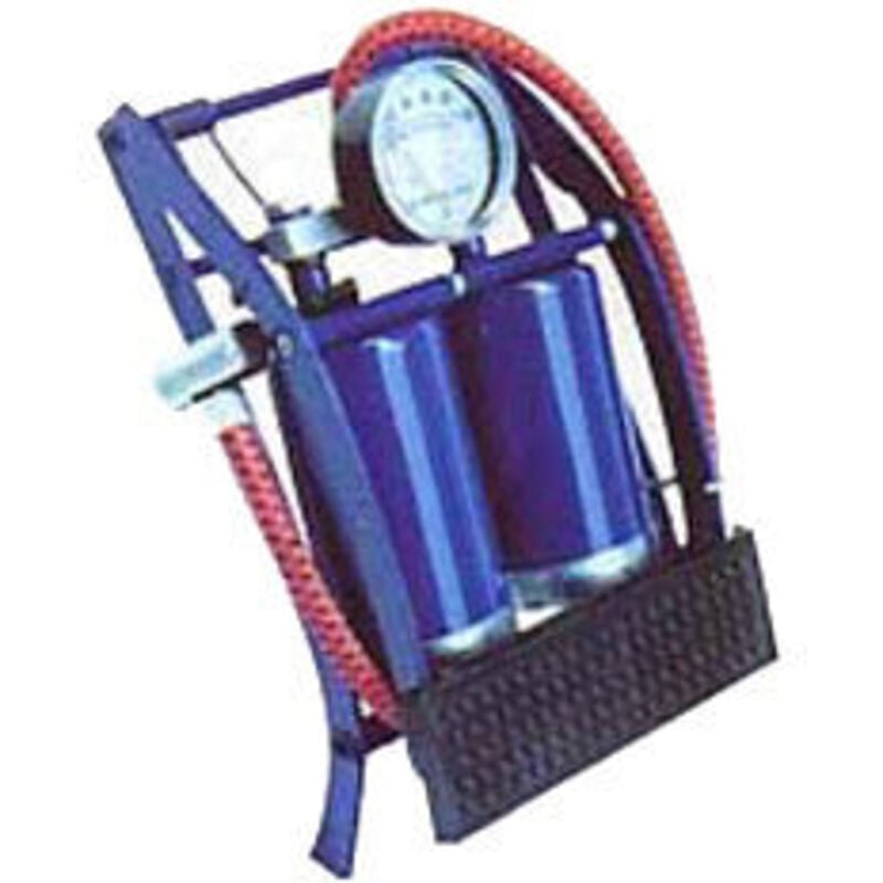 Fplus - Pompe de gonflage à pédale 2 pistons O0031