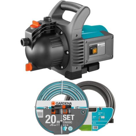 Pompe de jardin 3500/4 ensemble incl. 2 tuyaux