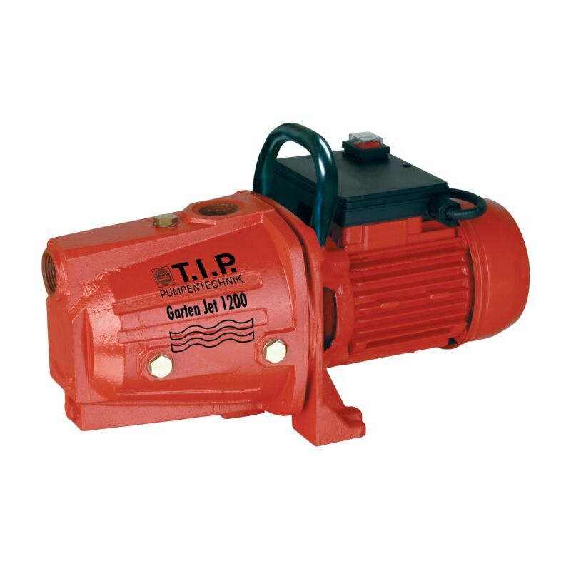 T.i.p. - Pompe de jardin tip - fonte, 5 000 l/h, hauteur de refoulement 50 m, 2000 w, système à jet, fonctionnement silencieux, robuste, jet de