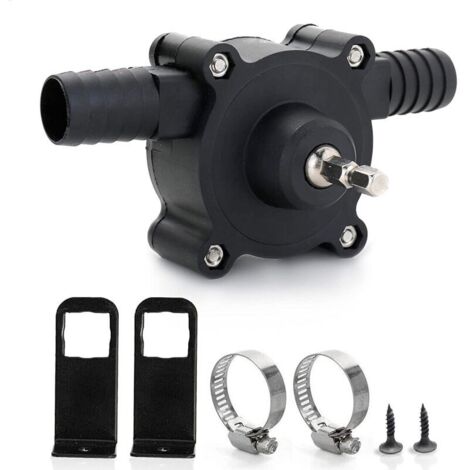 Pompe de perceuse électrique. pompe à eau mini pompe de perceuse électrique à main pompe auto-amorçante portable pompe de perceuse ménage petite pompe à eau pour la maison jardin. 6. 35Mm