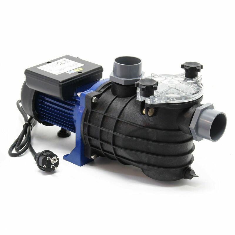 Pompe de piscine 370 watts débit 220l/min pompe de circulation 11 m filtration eau