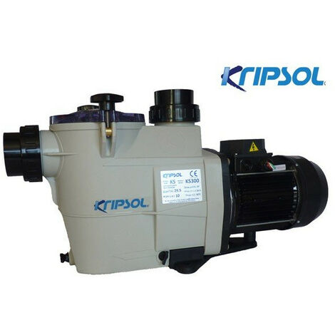 Pompe de filtration 11,5m3/h tri - Kripsol - ks75t - beige
