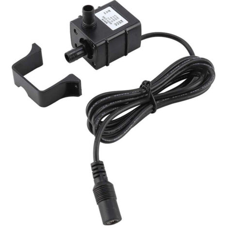 Pompe de piscine submersible à moteur sans balais ultra-silencieux DC12V de 3 mètres et 240 l/h