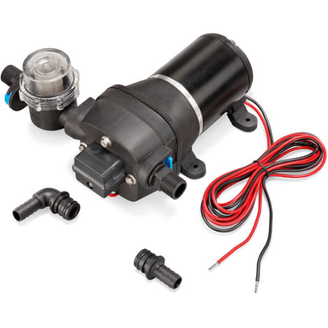 Pompe de pression à membrane 12V auto-amorçante 750 l/h Pompe à eau irrigation 100810