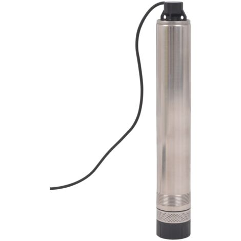 vidaXL Pompe de Puits Profond 3 Modèle Pompe à Eau Submersible de Jardin