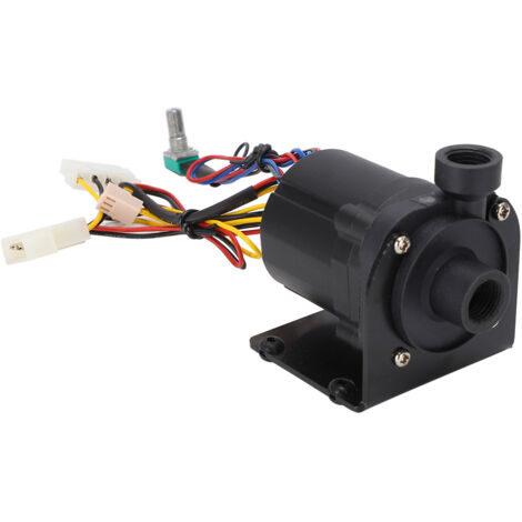 Pompe de Refroidissement à Eau avec Régulation de Vitesse pour PC, Filetage Femelle G1/4, Hauteur de Refoulement 4 Mètres