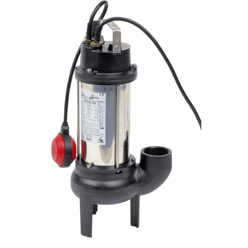 Pompe eaux chargées JETLY Semisom 290 M AUT H -
