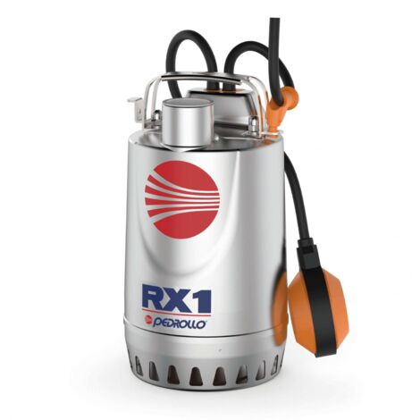 Pompe de relevage eaux pluviales Inox monophasé 220V - 0.25Kw - 140L/min