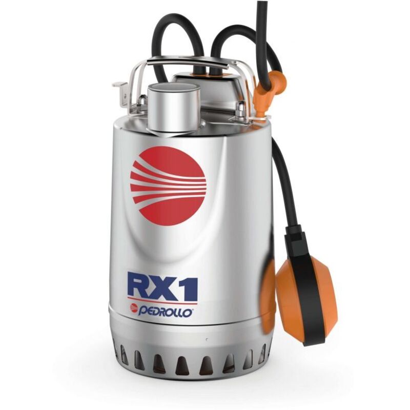 Pompe de relevage Pedrollo RXm1 0,25 kW jusqu'à 8,4 m3/h monophasé 220V