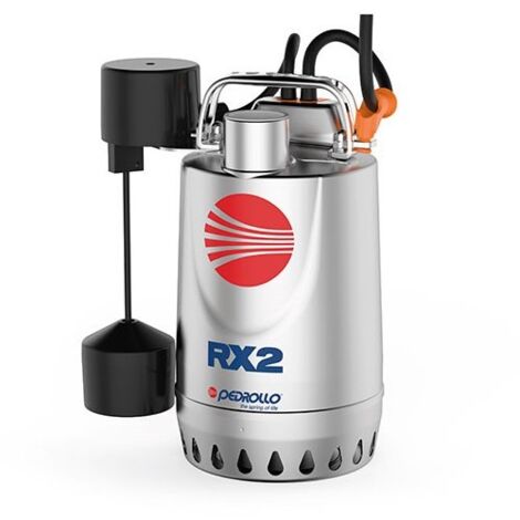 Pompe de relevage Pedrollo RXm1GM 0,25 kW jusqu'à 8,4 m3/h monophasé 220V