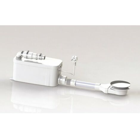 Pompe de relevage pour douche à receveur extra plat - WATERMATIC VD90 - Blanc
