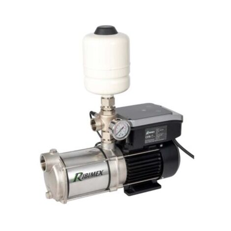 Pompe de surface auto amorcante 1300w variation débit 4 turbines inox