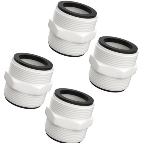 Pompe de surface pour piscine Intex Coleman compatible avec raccord de tuyau à 2 voies de 1,5 pouce avec rondelle