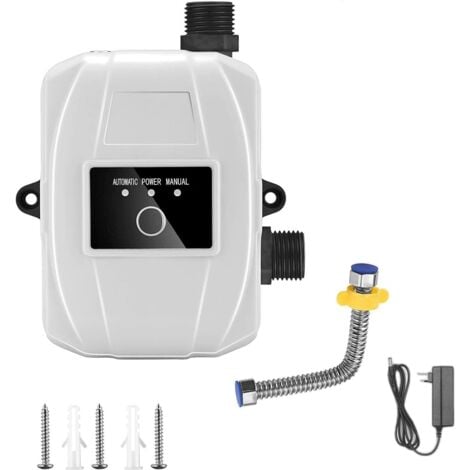 Pompe Compacte Gain Place Pompe De Surpression Eau 180W - Moteur Laiton - Pour Cuisine Et Salle De Bain - Débit 35L/min Moteur Laiton Cuisine