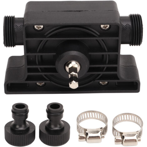 Pompe de transfert auto-amorçante diesel portable pour carburant, kérosène et huile