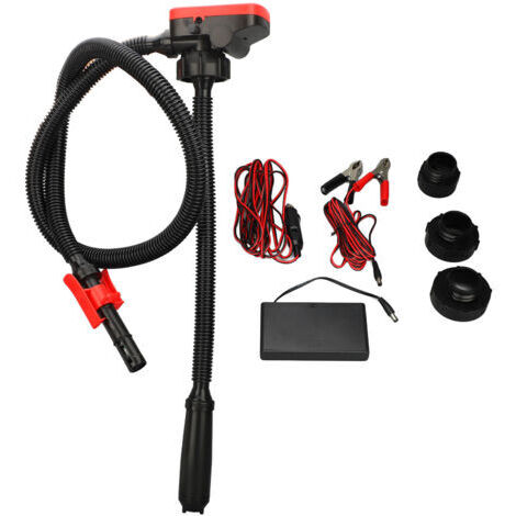 Pompe de transfert de carburant électrique portable pour essence, diesel et kérosène, compatible avec les modèles FTP21, FTP22 et FTP23 (couvercle de bidon d'huile)