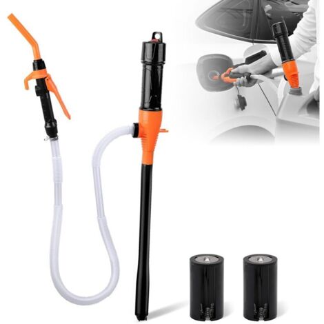 Pompe De Transfert De Liquide Alimentée Par Batterie Pompe Électrique Portative à Siphon De Liquide Pompe Portative Polyvalente à Réservoir De Poisson à Carburant. Eau Et Gaz. 9.8 L/Min