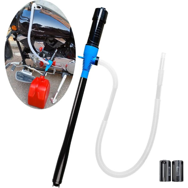 Pompe de transfert de liquide alimentée par batterie, pompe portable polyvalente pour réservoir de carburant, d'eau et de gaz, 9,5 litres par minute