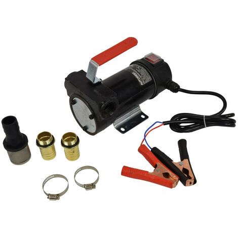 Pompe de transfert gazole fuel auto aspirante 12v - 45L minute