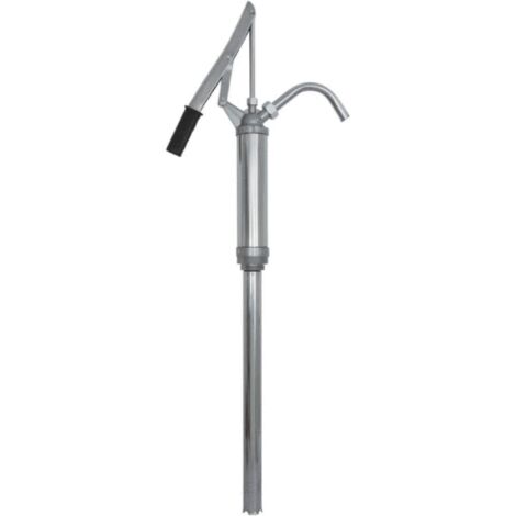Pompe de transvasement à levier 15 l/min avec bec verseur et canne acier 480/890mm STILKER - 10349
