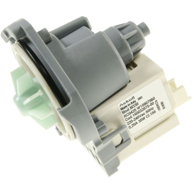 Whirlpool - Pompe de vidange d'origine