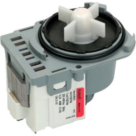Pompe de vidange 50 Hz sans tube pour lave-vaisselle – Compatible Electrolux, Faure, AEG, Zanussi – Drainage efficace de l'eau usée - 14000044321