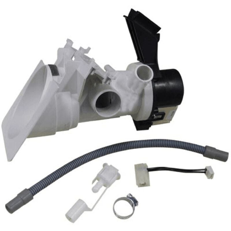 Whirlpool - Pompe de vidange (55871-40003) (481231028144) Lave-linge bauknecht baucknecht, laden, ikea ignis, bosch,