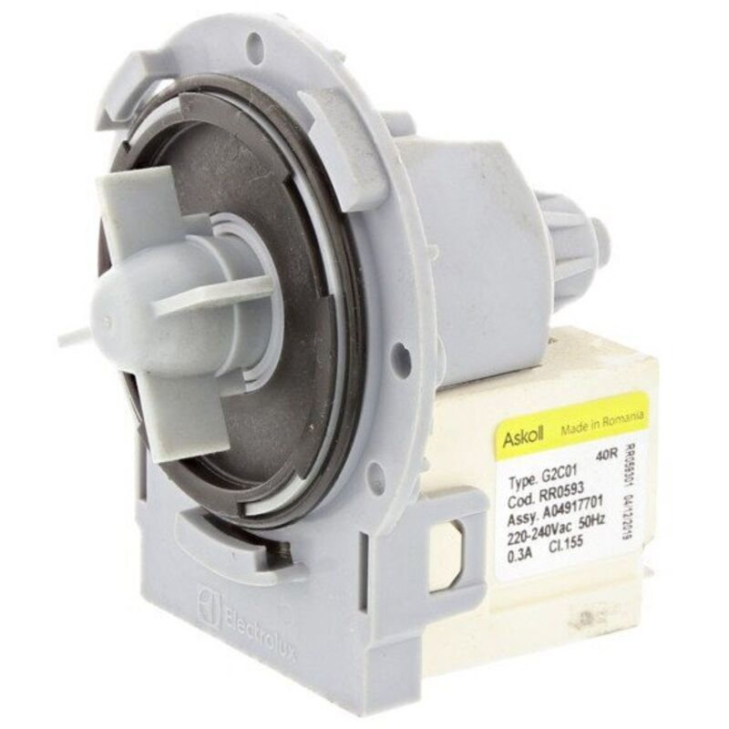 Pompe de vidange pour lave-linge avec protection thermique Electrolux 14004917701