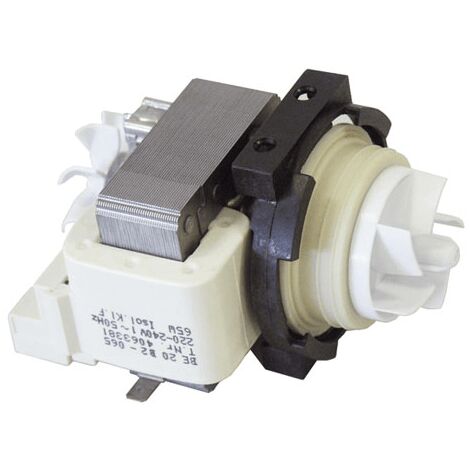 Pompe de vidange BE20B2-065 220-240V – Puissance 30W – Compatible Miele et Domena – Remplacement facile pour lave-linge