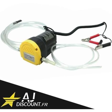 Pompe de vidange huile moteur - Non spécifié - 12V - Débit 3L/min - Tube 6mm/12mm - Voiture