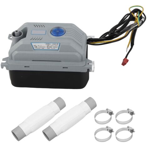 Pompe de vidange pour climatisation 220V AC, 10W, débit 1100ml/min, hauteur 1.2m, silencieuse et automatique