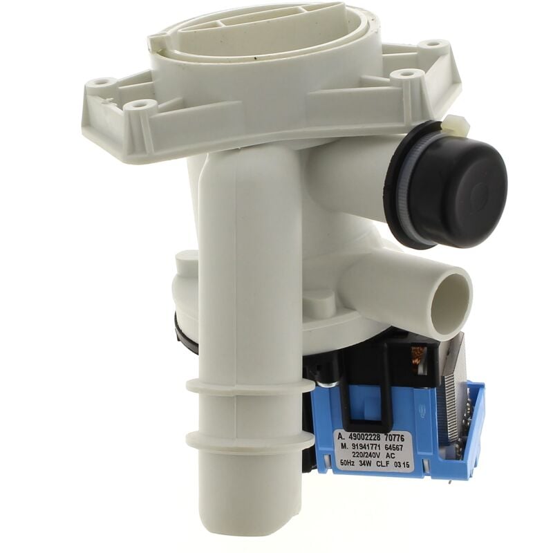 Candy - Pompe de vidange 3 sorties 49002228 49004612 - lave-linge
