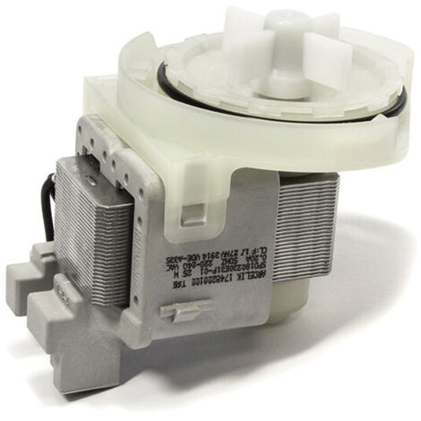 Pompe de vidange pour lave-vaisselle – Compatible Beko, Whirlpool, Brandt, FAGOR – Évacuation efficace de l'eau usée – 25W - 1748200100