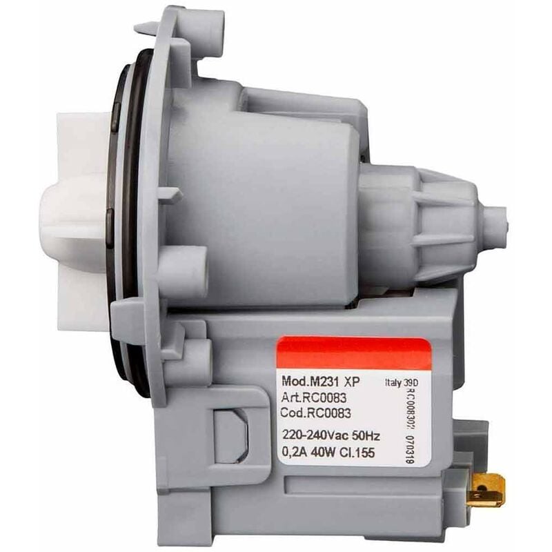 Pompe De Vidange Pour Machine à Laver Askoll U-2 40 w