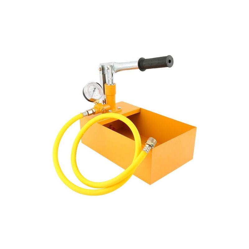 Machine Hydraulique Manuelle De Pompe D'Essai De Testeur De Pression D'Eau De L'Aluminium 2.5Mpa 25Kg Avec G1/2
