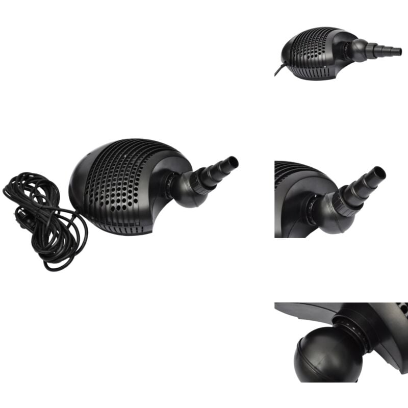 Vidaxl - Pompe d'étang 10000 l/h - Pompe D'étang - Pompe à Eau - Filtration D'étang - Accessoire D'étang - Décoration D'étang