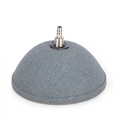 Pompe d'étang de réservoir de poissons d'aquarium Durable diffuseur d'oxygène hydroponique aérateur de pierre d'air de bulle frittée 6cm